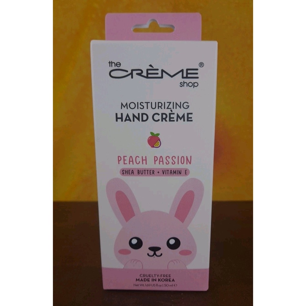 The Creme Shop Peach Passion Moisturizing Hand Creme‎ Shea Butter Plus Vitamin E
